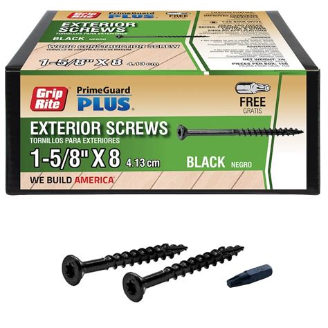 lowe's exterior screws